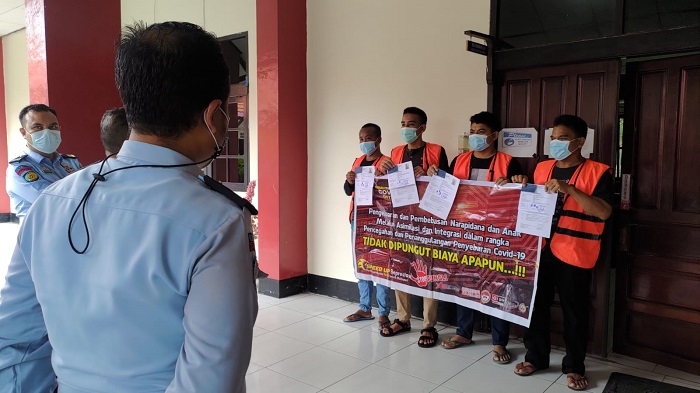 Puluhan WBP di Lapas Sampit Dapat Asimilasi