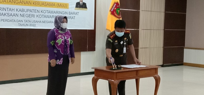 Pemkab Kobar Gandeng Kejaksaan untuk Tata Aset Daerah
