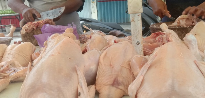 Harga Daging Ayam di Kobar Naik Turun, Pedagang dan Pembeli Kompak Mengeluh