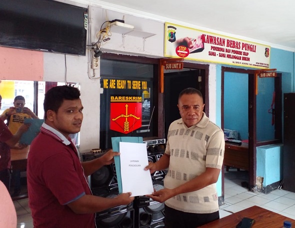 Ketua Fraksi PAN DPRD NTT Resmi Laporkan Agus Pinto