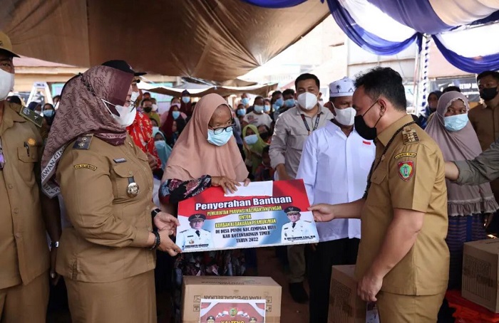 Wabup: Pemkab akan Bantu Pembangunan Kios bagi Korban Kebakaran Pasar Pundu