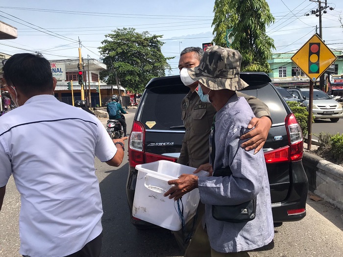 Operasi Gelandangan dan Pengemis di Sampit Diduga Bocor