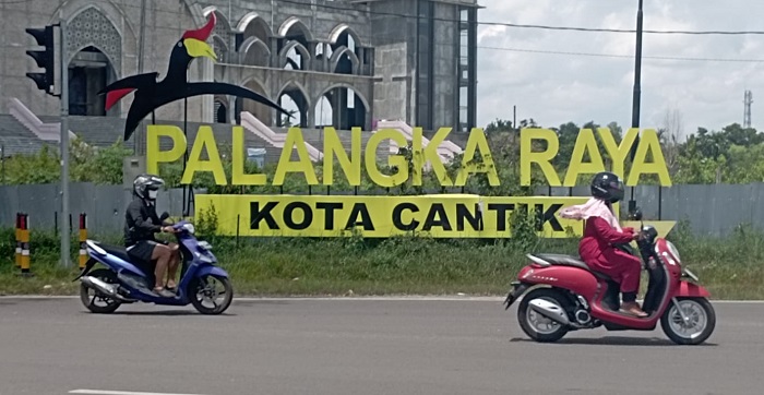 Tulisan Palangka Raya Kota Cantik yang “Kurang Cantik”