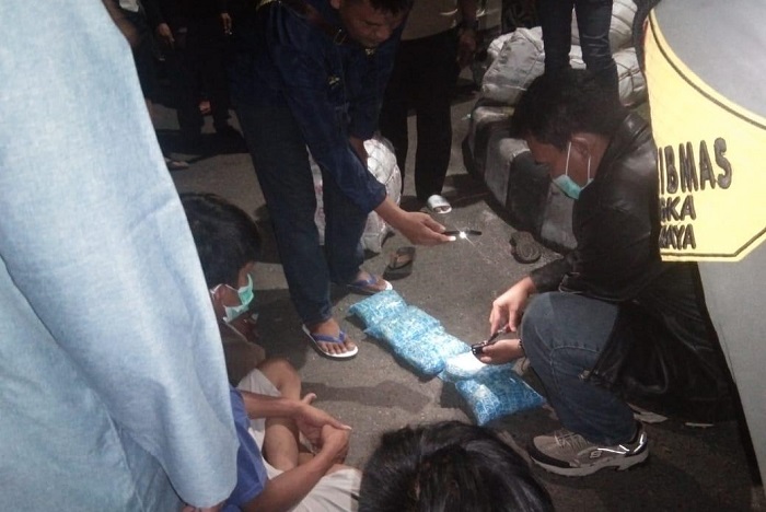 Bawa Sabu 5 kg, Warga Banjarmasin Ditangkap di Palangka Raya