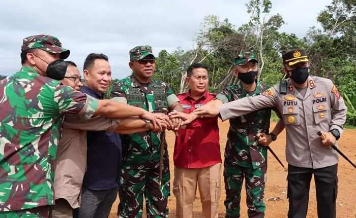 Sinergi Bangun Makodim dan Mako Brimob di Mura Dipresiasi Ketua DPRD