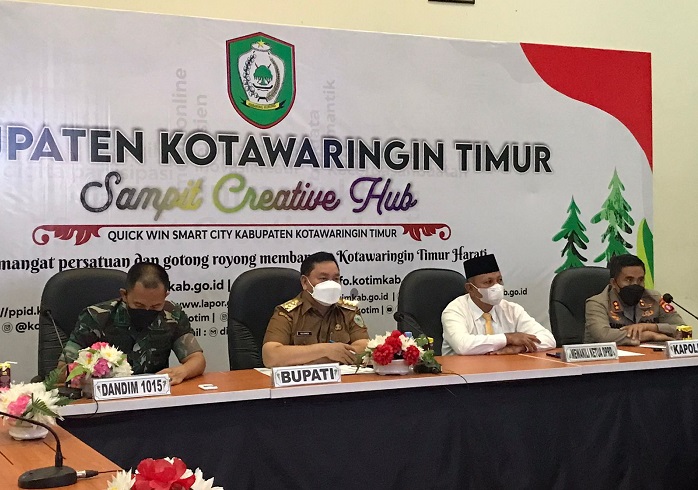 Bupati Kotim Sebut Stok Oksigen Aman