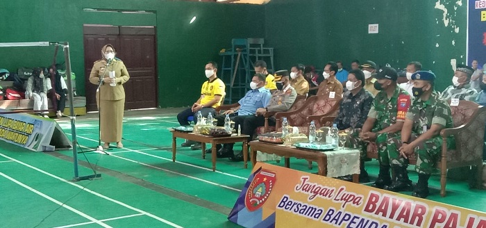 Turnamen Bulu Tangkis Bupati Cup Tahun 2022 di Kobar Resmi Dibuka