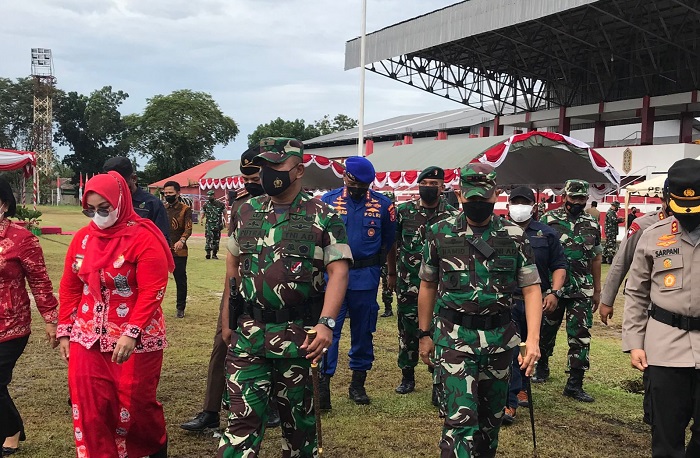 Danrem 102/PJG Minta Seluruh Dandim Jaga Kesehatan Prajurit