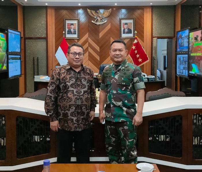 KSAD Dudung dan SMSI akan Sinergi Bersama untuk Penguatan Ideologi Pancasila