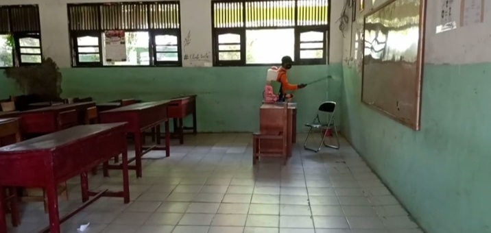 Ada Kasus Siswa Positif Covid, PTM di Kobar Dibatasi 50 Persen