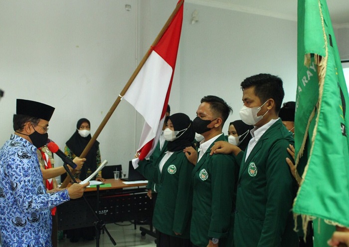 Kabinet Sinergi Cita DEMA IAIN Palangka Raya Resmi Dilantik