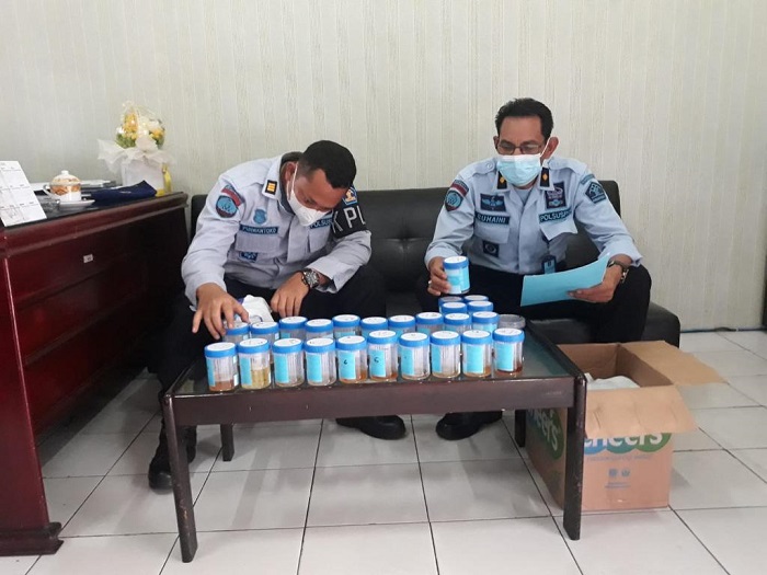 Warga Binaan dan Pegawai Lapas Sampit Dites Urine Mendadak, Ini Hasilnya
