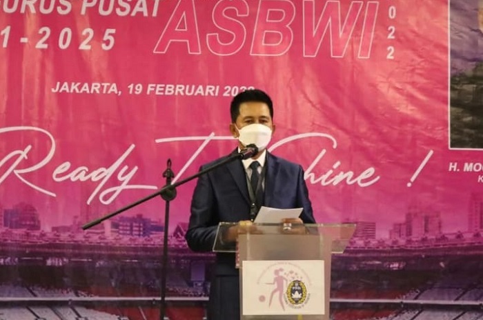 Nadalsyah Resmi Dilantik jadi Ketua ASBWI 2021-2025