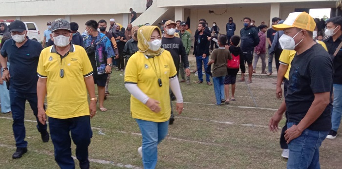 Pembangunan Lapangan Sepak Bola Sport Center di Arsel Dianggarkan Tahun ini