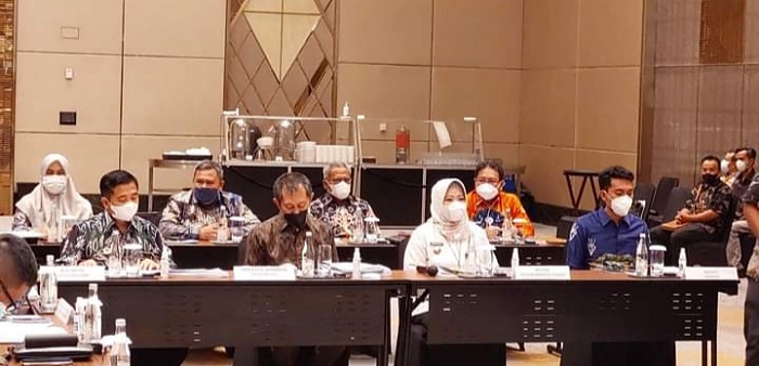 Bupati Paparkan RDTR WP Perkotaan Kumai ke Kementerian ATR/BPN