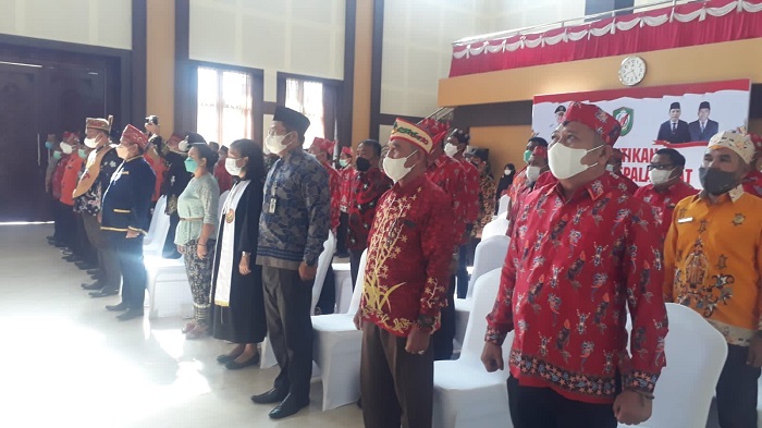 Kodim 1015 Sampit Harapkan Kerjasama dari Damang Kepala Adat