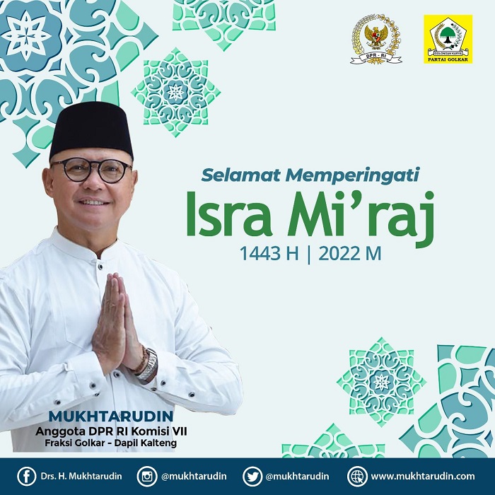 Mukhtarudin Sebut Isra Mi’raj Adalah Momen Perbaikan Diri Manusia