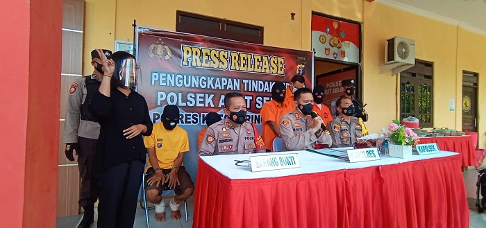 Dor Dor Dor, Polisi Tembak Tiga Pelaku Curanmor di Kobar