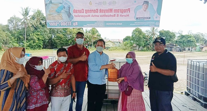 Giliran Seruyan yang “Diguyur” Minyak Goreng Murah dari PT CBU