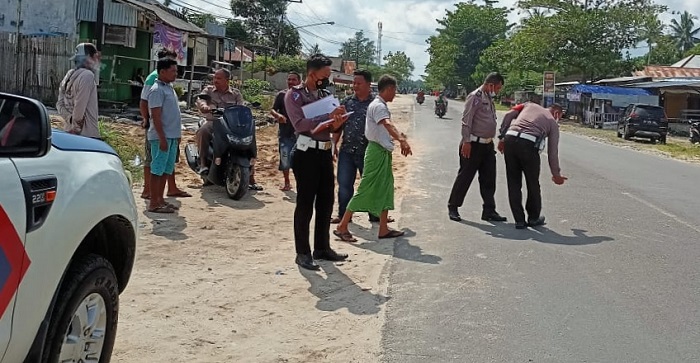 Tabrakan di Batu Belaman Sebabkan Satu Pengendara Motor Meninggal Dunia