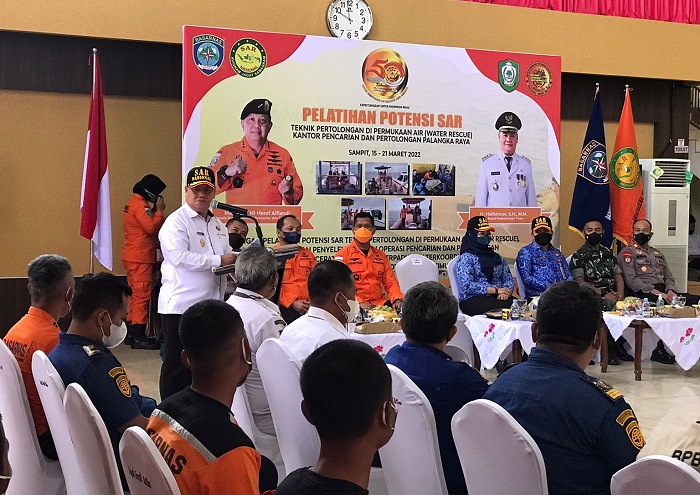 Banyak Insiden Terjadi di Sungai Mentaya, Pelatihan Potensi SAR Digelar di Kotim