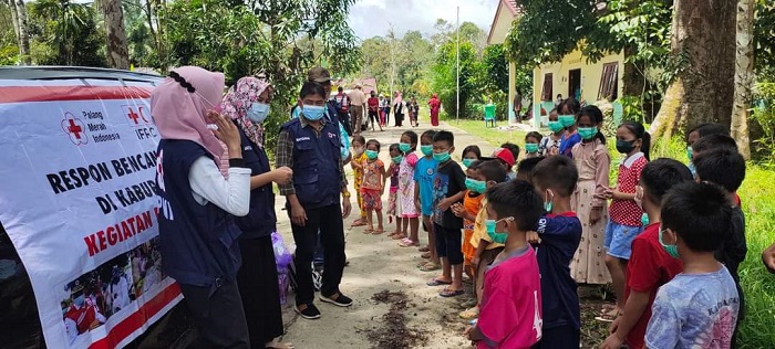 PMI Katingan Gelar Aksi Kemanusian di Tiga Desa
