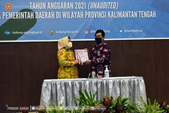Pemkab Kobar Duduki Peringkat Pertama Se-Kalteng atas Capaian Penyelesasian TLRHP