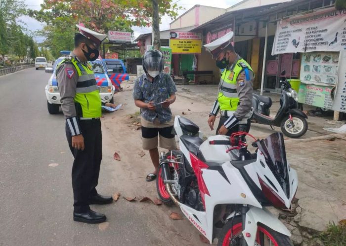 Knalpot Brong Hasil Penertiban Polisi akan Dimusnahkan