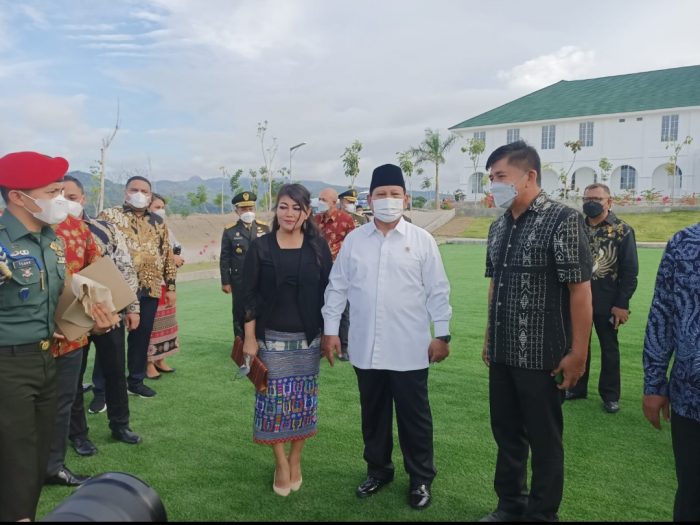 Resmikan Kampus Unhan, Kenapa Prabowo Subianto Sampaikan Terima Kasih untuk Mantan Bupati Belu?