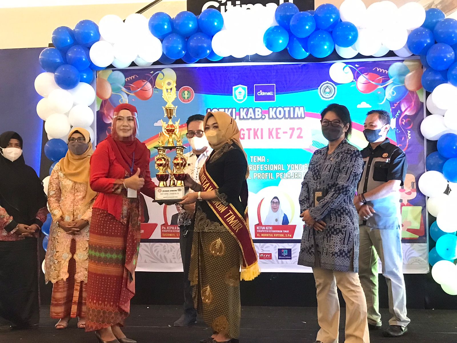 Ini Para Juara Lomba HUT IGTKI ke 72 di Kotim