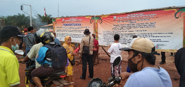 Berakhir Damai, Hinting Pali di PT Salonok Ladang Mas Dilepas