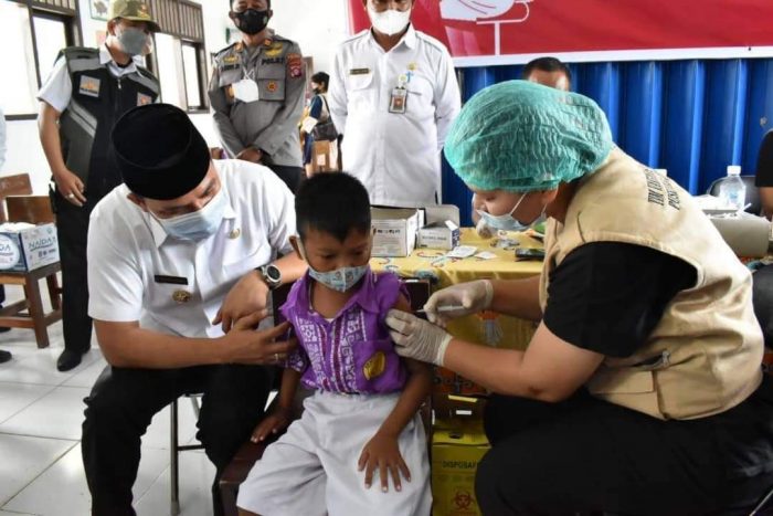 Pemkab Lamandau Percepat Capaian Vaksinasi Anak