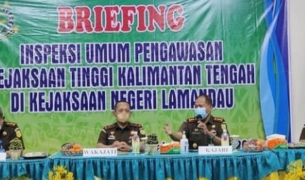Kejati Kalteng Apresiasi Kejari Lamandau dalam Upaya Penerapan Keadilan Restoratif