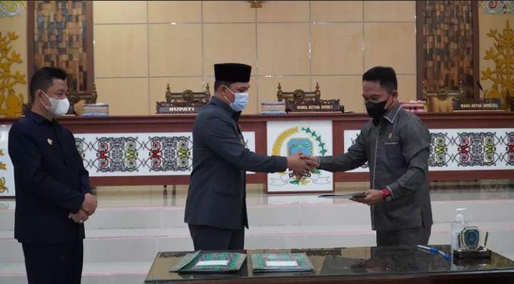 Terima LKPj Bupati, DPRD Sebut Capaian Pembangunan di Lamandau Sudah Baik