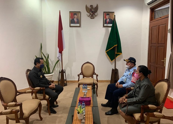 Ini Kata Kepala Kantor Imigrasi Kelas II TPI Atambua Setelah Audensi dengan Bupati