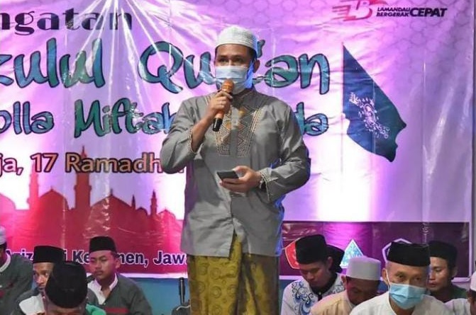 Bupati Lamandau Hendra Lesmana Hadiri Peringatan Nuzulul Quran