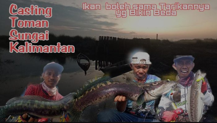 Berawal dari Hobi, Gus Tomi Kini jadi Youtuber yang Kenalkan Spot Mancing di Sukamara