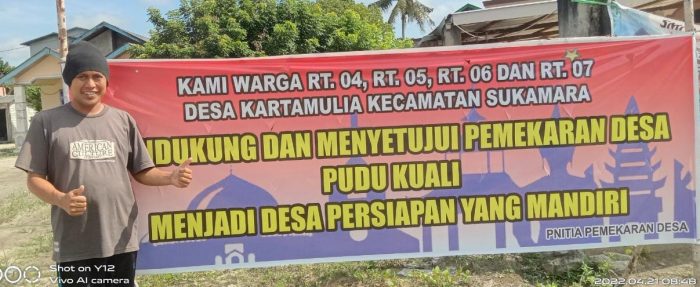 Ketua RT Dukung Pemekaran Desa Pudu Kuali