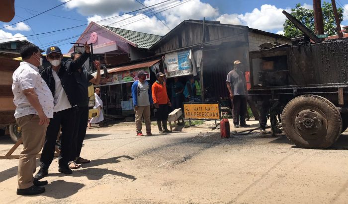 Pemkab Kotim Anggarkan Miliaran Rupiah untuk Pemeliharaan Jalan Rusak di Dalam Kota