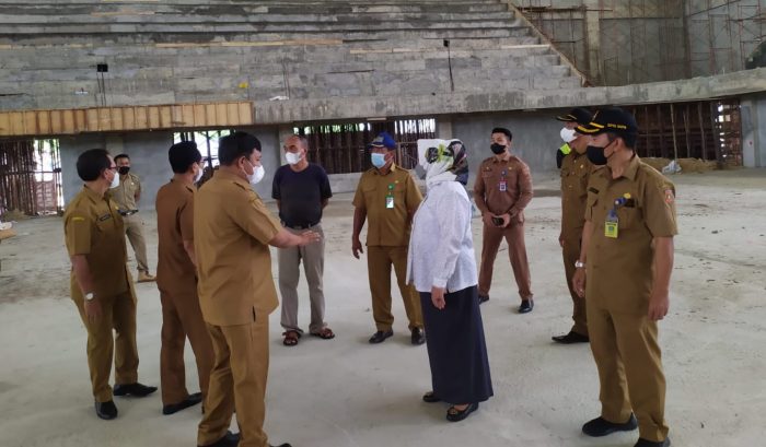 Pembangunan Sport Center Terus Dikebut, Target Peresmian di Bulan Mei