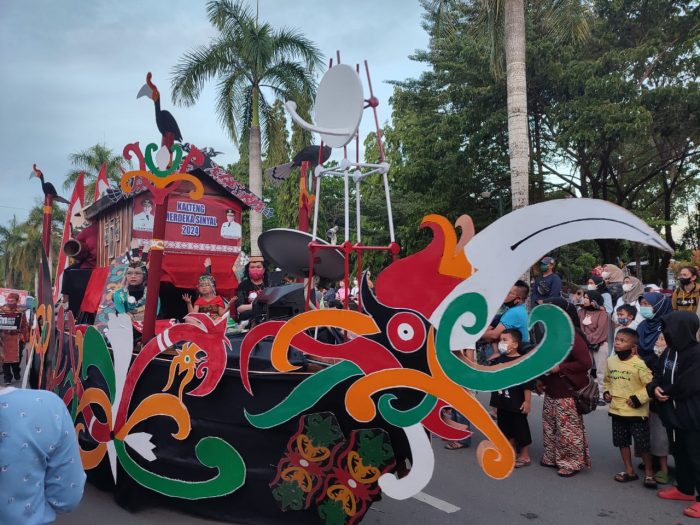 Meriahkan Pawai FBIM, Diskominfosantik Angkat Tema “Kalteng Merdeka Sinyal 2024”