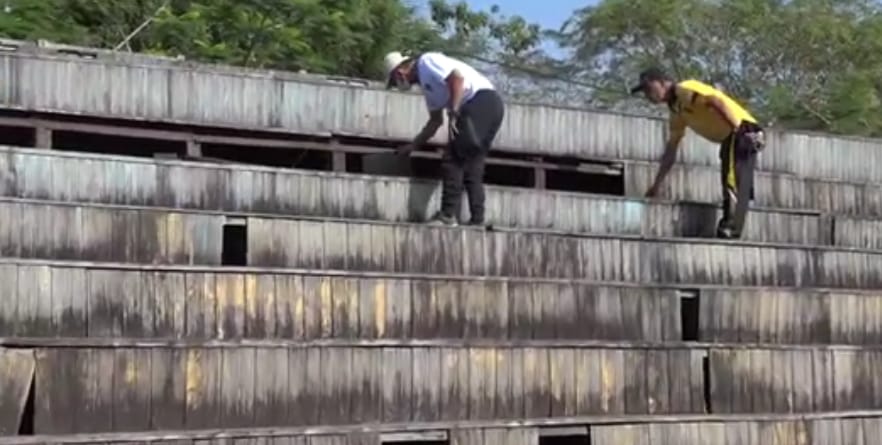 Kondisinya Memprihatinkan, DPRD Kobar akan Kawal Rencana Rehab Stadion Sampuraga