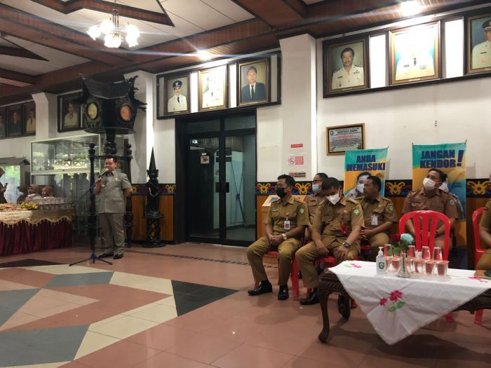 Bupati Halikinnor Inginkan Kedisiplinan di Setda Kotim Jadi Contoh OPD lainnya