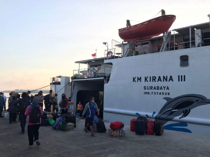 KSOP Prediksi Hari ini Puncak Arus Balik di Pelabuhan Sampit