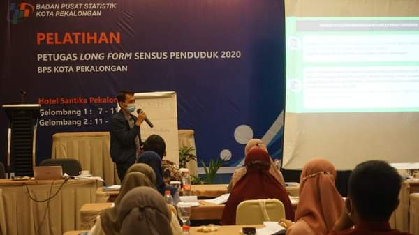 Gelar Pemutakhiran Data LF.SP2020 Tahun 2022, BPS Pekalongan Mantapkan 141 Petugas