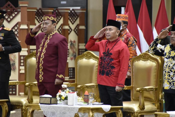 Gubernur Kalteng Ikuti Upacara Peringatan Hari Lahir Pancasila Tahun 2022