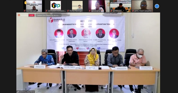Pendaftaran Anggota Bawaslu Kalteng Akan Diperpanjang, Jika!