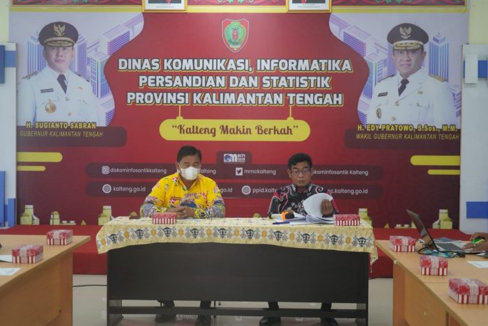 Diskominfosantik Fasilitasi Rencana Penyelenggaraan SPBE dari Pemkab Gumas