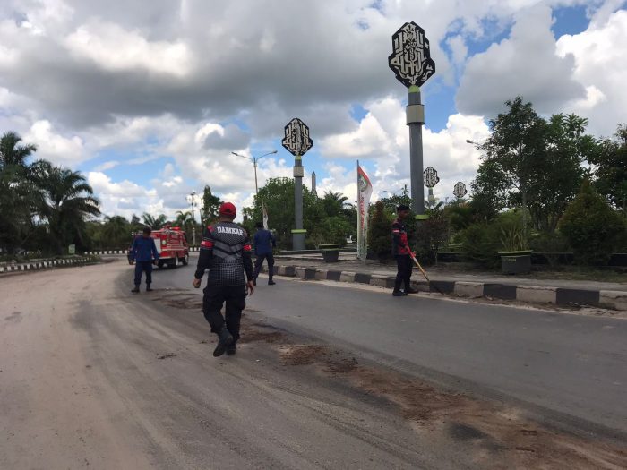 Selama Januari-Juni, Disdamkarmat Catat Enam Kali Membersihkan Tumpahan Minyak
