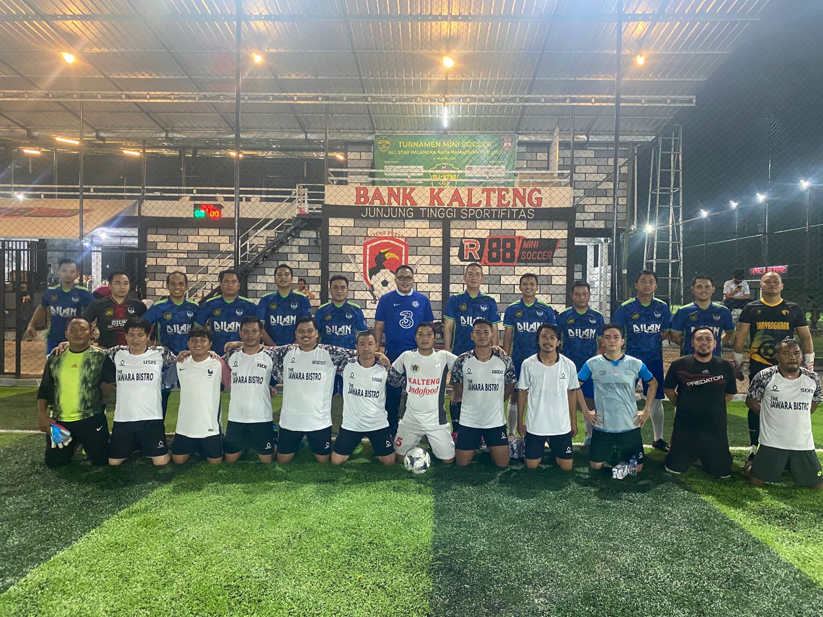 Sambut Hut Bhayangkara ke-76, Ditlantas VS Siwo PWI Kalteng Gelar Laga Persahabatan